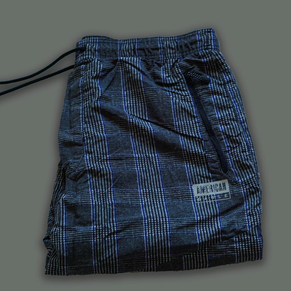AE Plaid Joggers